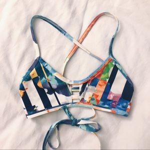 Rainbow Marley print Tomcat Jolyn top